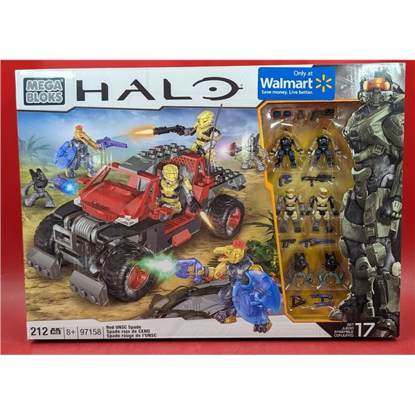 Sealed Mega Bloks Halo Red UNSC Spade Set