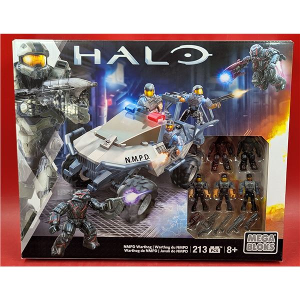 Sealed Mega Bloks Halo NMPD Warthog Set