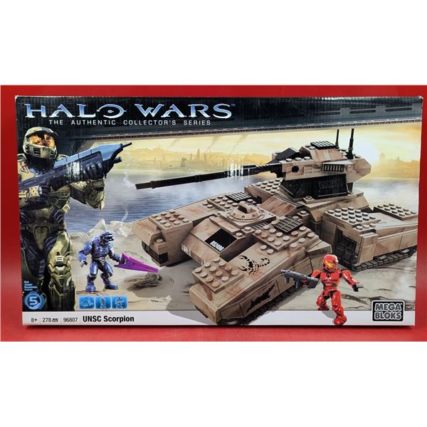 Sealed Mega Bloks Halo Wars UNSC Scorpion Set