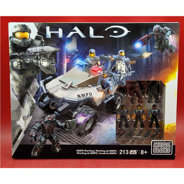 Sealed Mega Bloks Halo NMPD Warthog Set