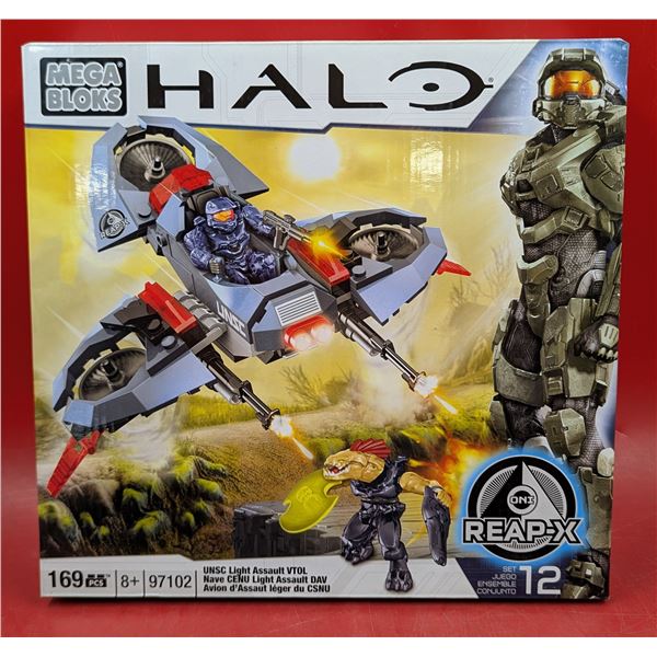 Sealed Mega Bloks Halo UNSC Light Assault VTOL Set