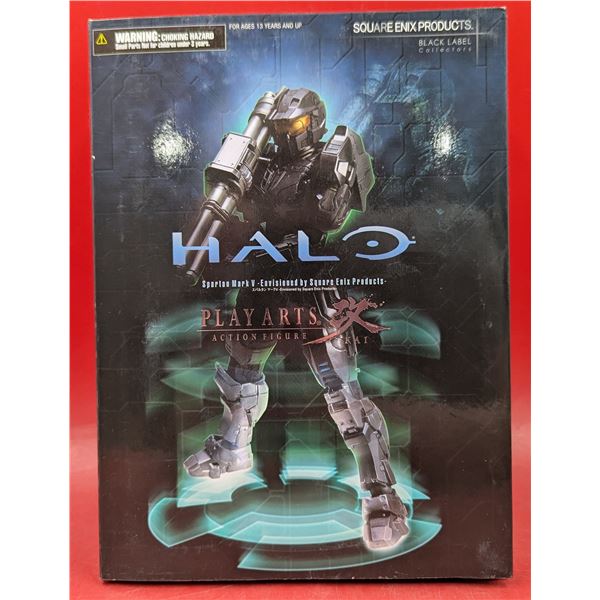 Sealed Halo Play Arts Spartan Mark V Action Figure