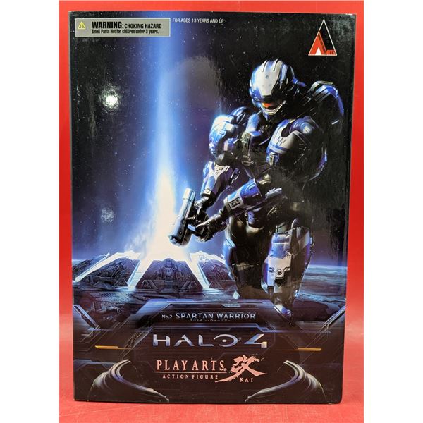 Sealed Halo Play Arts No. 2 Spartan Warrior Action Figure