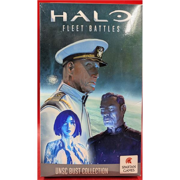 Sealed Halo Fleet Battles UNSC Bust Collection