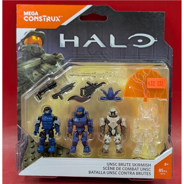 Sealed Mega Construx Halo UNSC Brute Skirmish Set