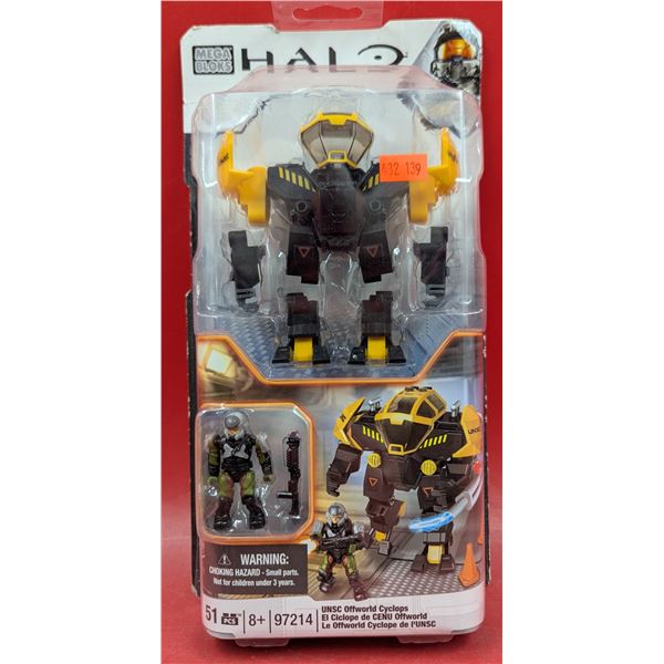 Sealed Mega Bloks Halo UNSC Offworld Cyclops Set