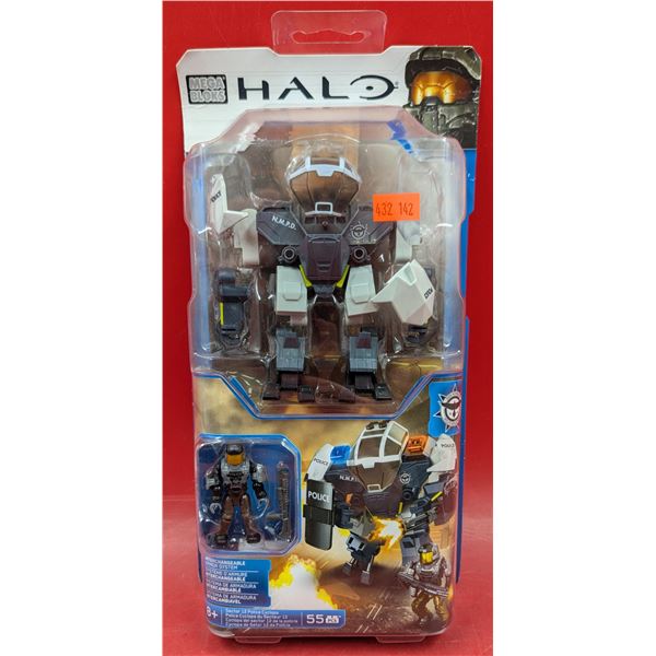 Sealed Mega Bloks Halo Sector 12 Police Cyclops Set