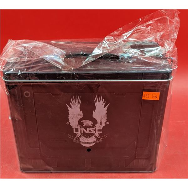 New Halo Ammo Crate Tin Lunchbox