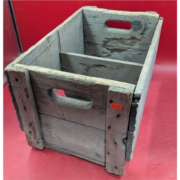 Buffalo Brand Wooden Crate
