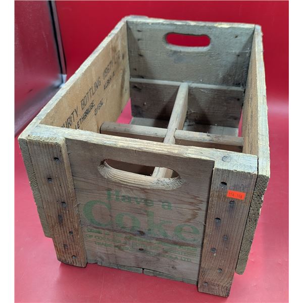 Coca-Cola Wooden Crate