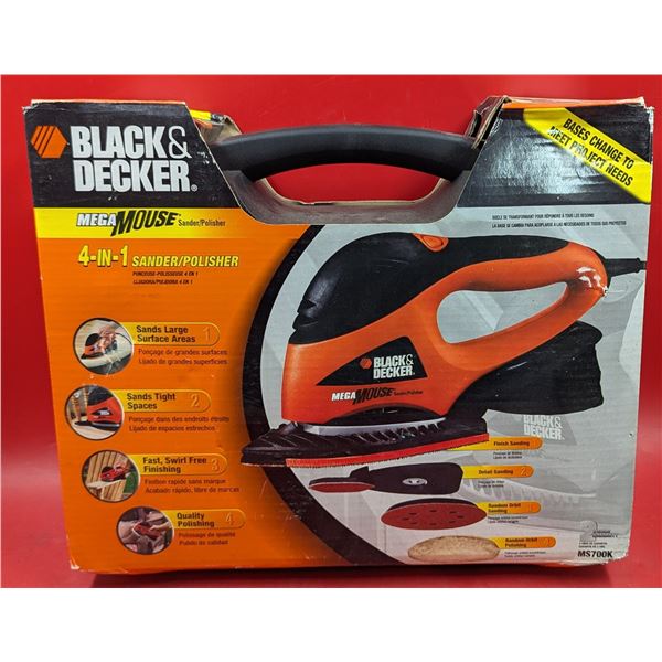 Black & Decker Mega Mouse Sander/Polisher
