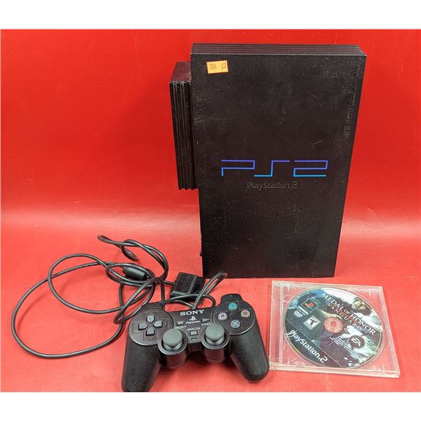 PlayStation 2 Console w/ Controller & Medal of Honor Vanguard Game