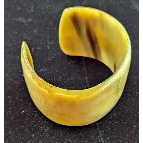 Bovine Horn Cuff Bracelet