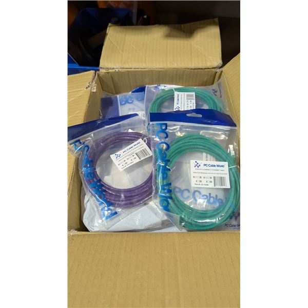 Lot of Assorted Ethernet Cables
