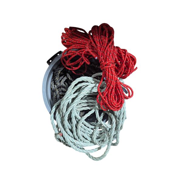 Lot of Assorted Rope
