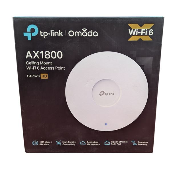 Omada AX1800 Ceiling Mount Wifi 6 Access Point