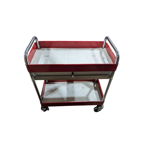 Rolling Metal Tool Cart