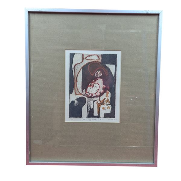 Framed & Signed "The Egg and I #3" Print by Ruder (2/5)