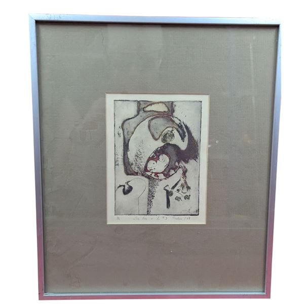 Framed & Signed "The Egg and I #3" Print by Ruder (1/5)