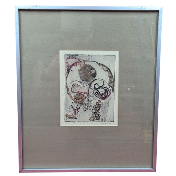 Framed & Signed "The Egg and I #2" Print by Ruder (1/5)