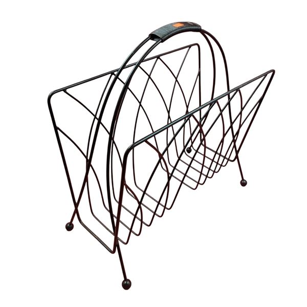 VTG Wire Magazine Rack