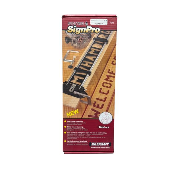 Milescraft Router Sign Crafter Pro