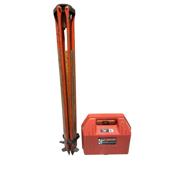David White Site Boss Transit Level w/ Stand
