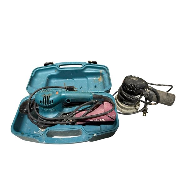2 Random Orbit Sanders (Makita & Porter+Cable)