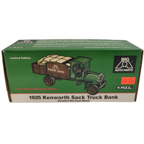 Diecast Ertl 1925 Kenworth Sack Truck Bank