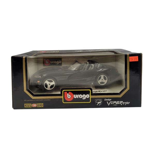 Burago Diecast 1/18 Scale 1993 Dodge Viper RT/10