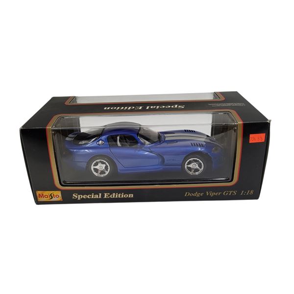 Maisto Diecast 1/18 Scale Dodge Viper GTS