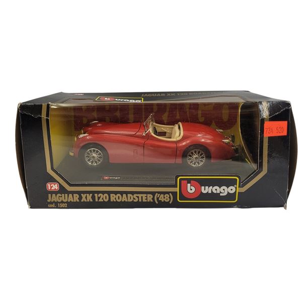Burago Diecast 1/24 Scale 1948 Jaguar XK 120 Roadster