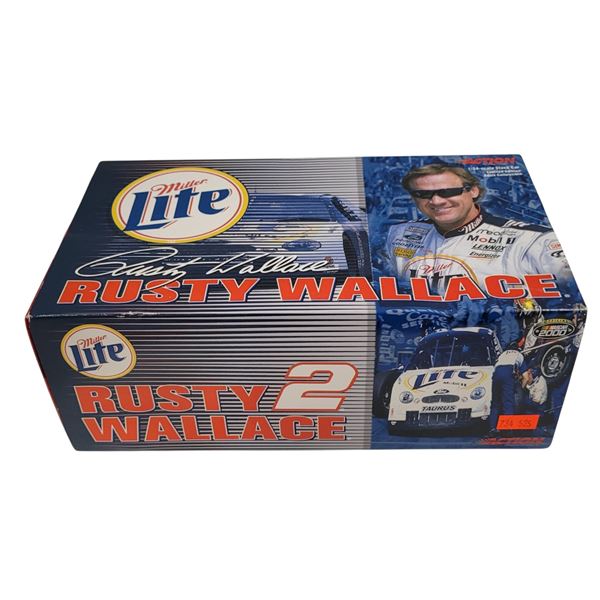 Action Miller Lite Rusty Wallace #2 1/24 Scale Stock Car