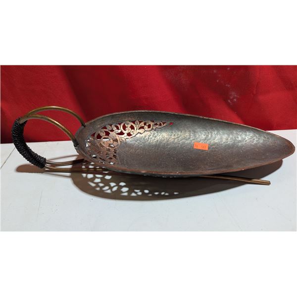 MCM Hammered Copper Fruit Tray