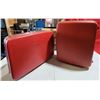 Image 1 : 2 VTG Red Suitcases