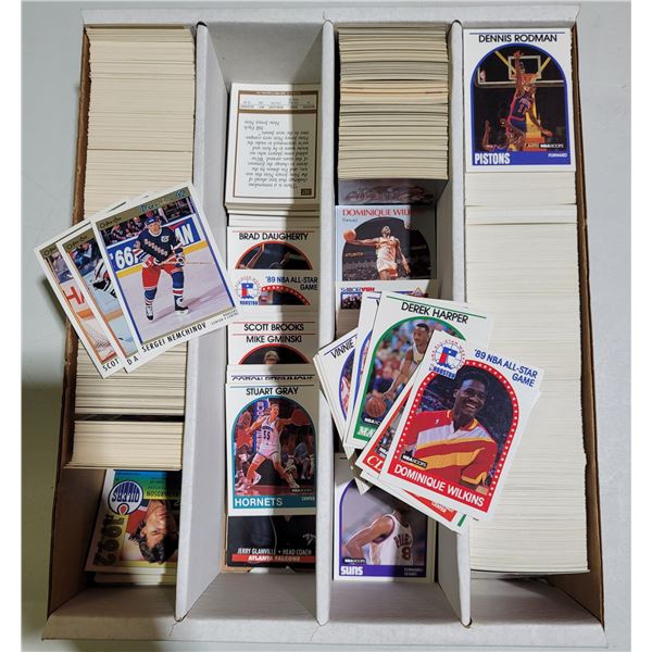 Lot of Assorted Sports Cards w/ Basketball & Hockey