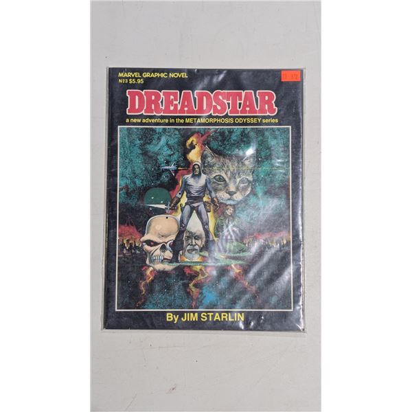 Marvel Dreadstar Graphic Novel by Jim Starlin