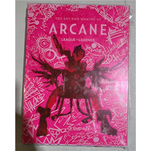 The Art & Making of Arcane League of Legends Book