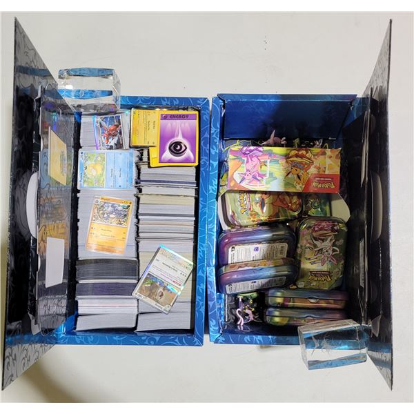 Lot of Assorted Pokemon Cards & Tins