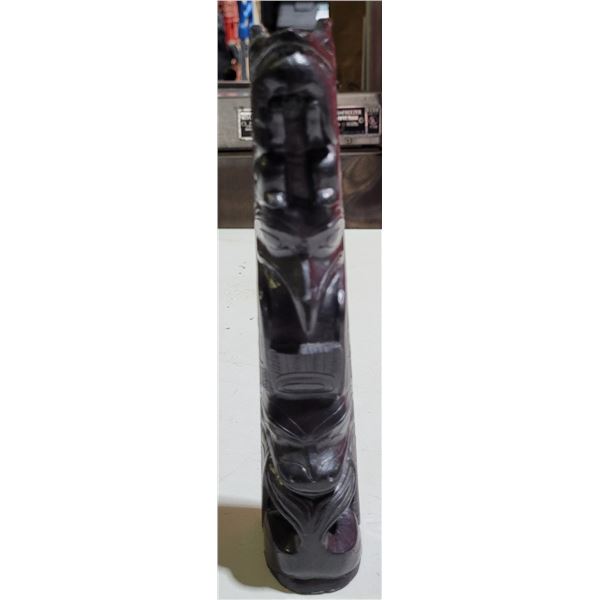 Hand-Carved Indigenous Totem Pole