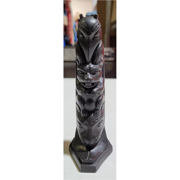 Hand-Carved Indigenous Totem Pole
