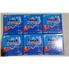 Image 1 : Lot of Finish Powerball All in 1 Max Dishwasher Detergent Tabs