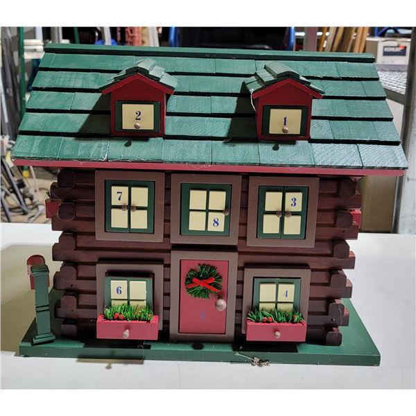 Log Cabin Advent Calendar