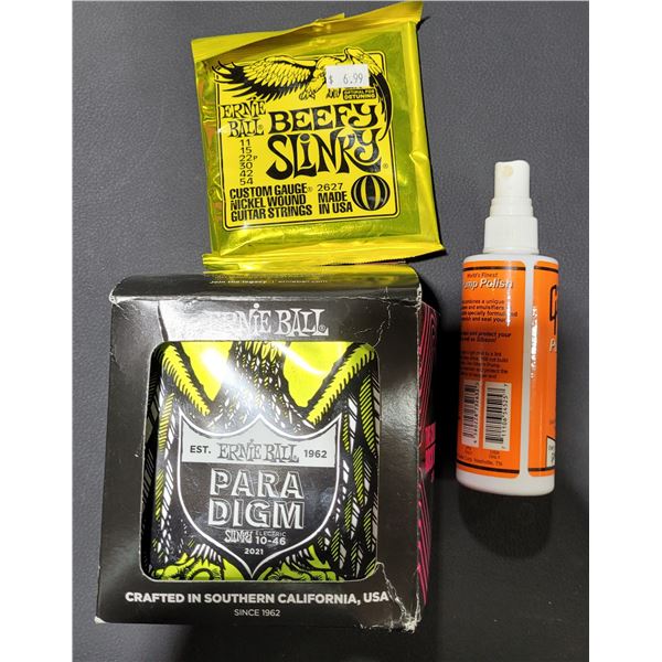 Guitar Strings & Guitar Polish