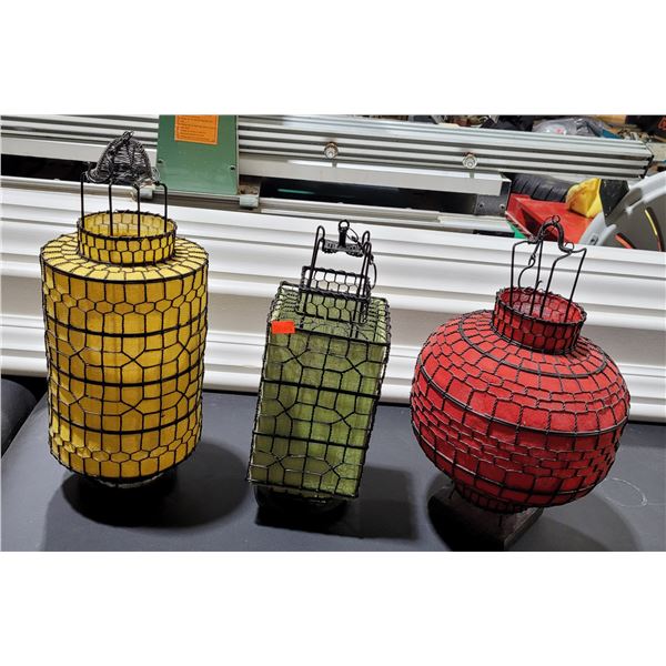 3 Wire Lanterns