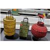 Image 1 : 3 Wire Lanterns