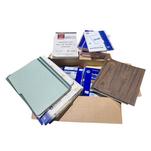 Lot of Assorted Paper & Notebooks