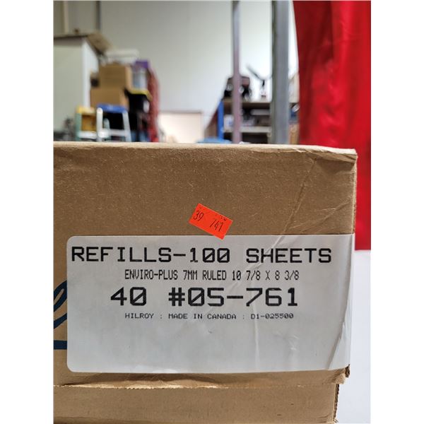 Lot of Hilroy Ruled Paper