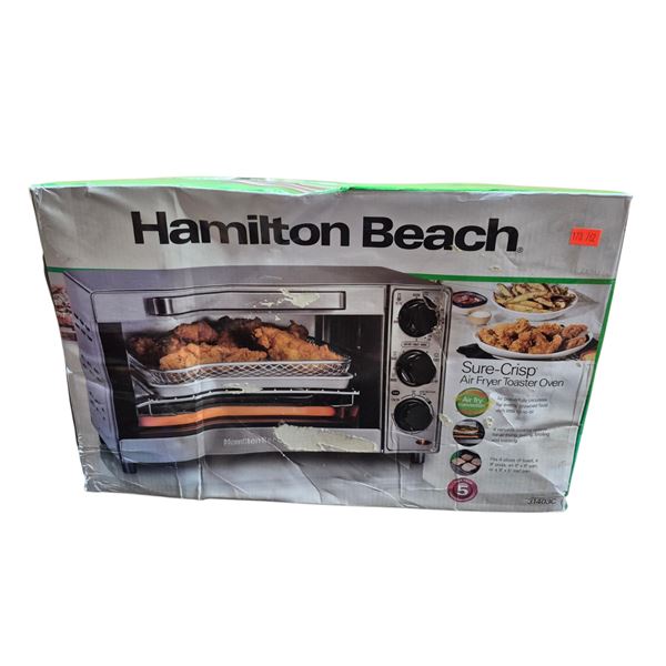Hamilton Beach Sure-Crisp Air Fryer Toaster Oven