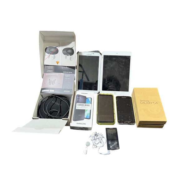 Electronics Lot w/ Smartphones, Tablets, & More